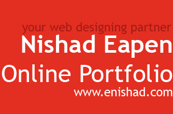 your webdesign partner - Nishad Eapen Online Portfolio